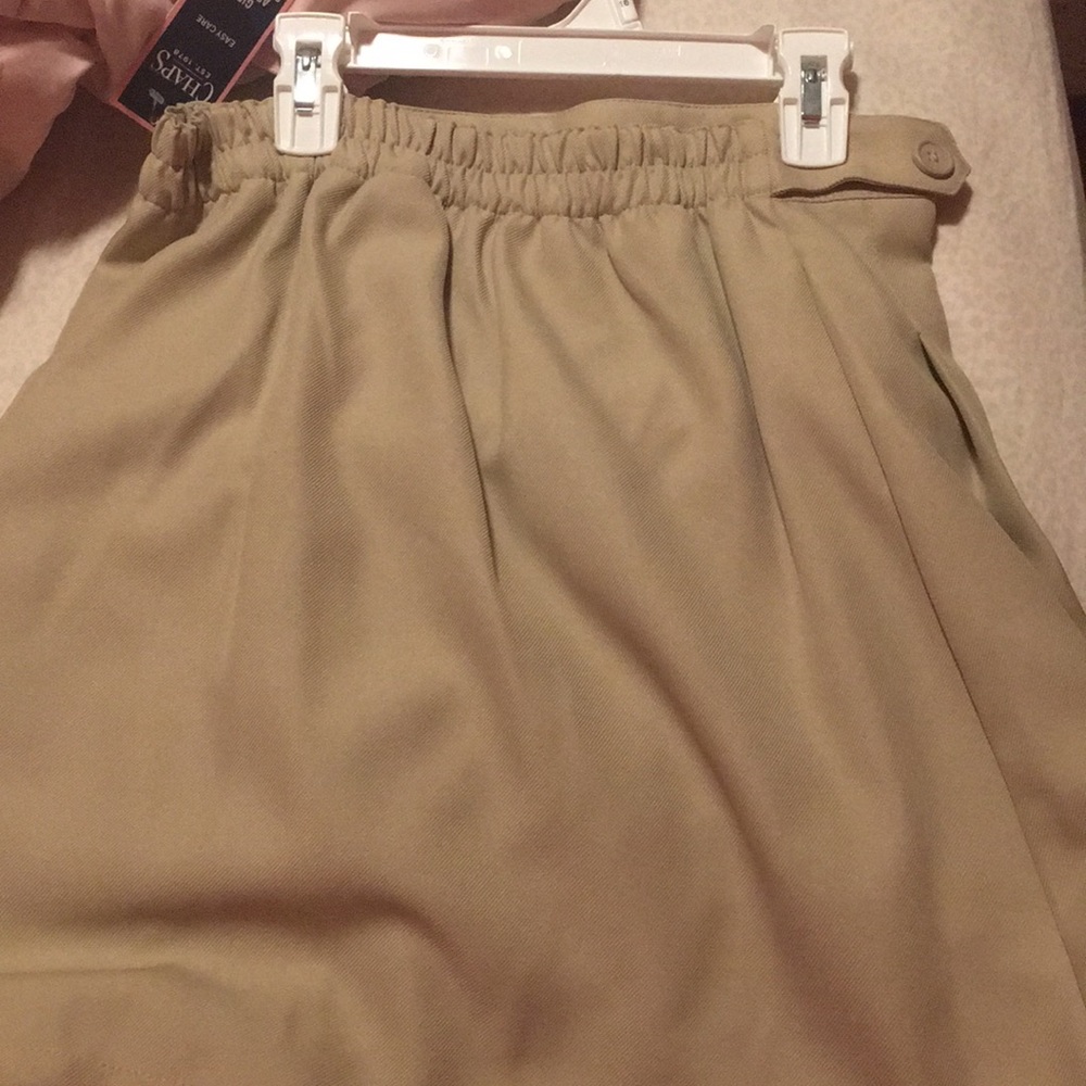 Girls Chaps tee shirt and skirt